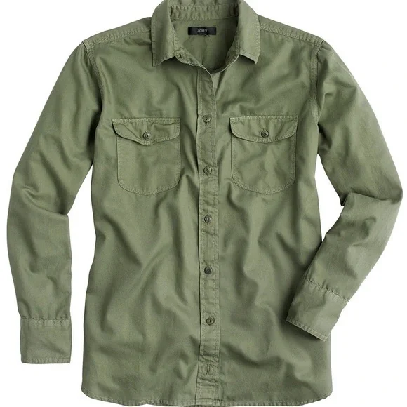 J crew boyfriend shirt 2025